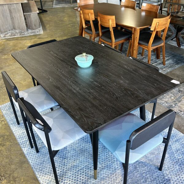 ebony dining table