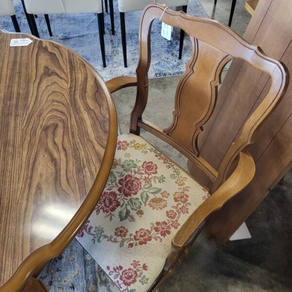 french country dining set w/ 6 chairs