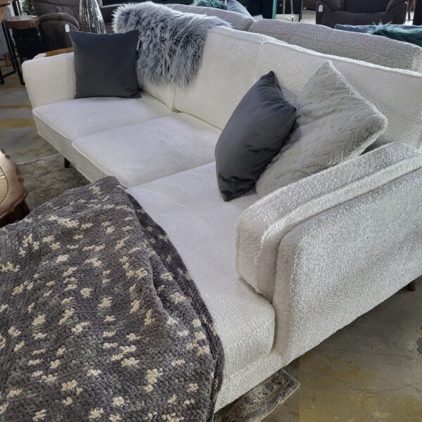 ivory raf chaise sectional