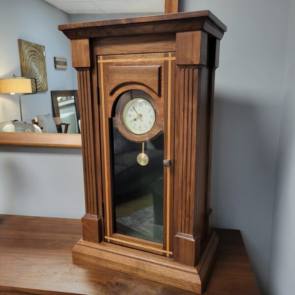 local made large mantel or wall clock