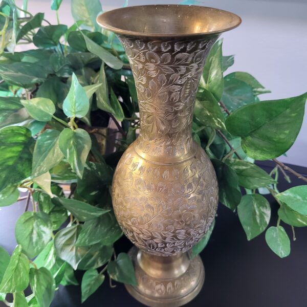 brass indian vase