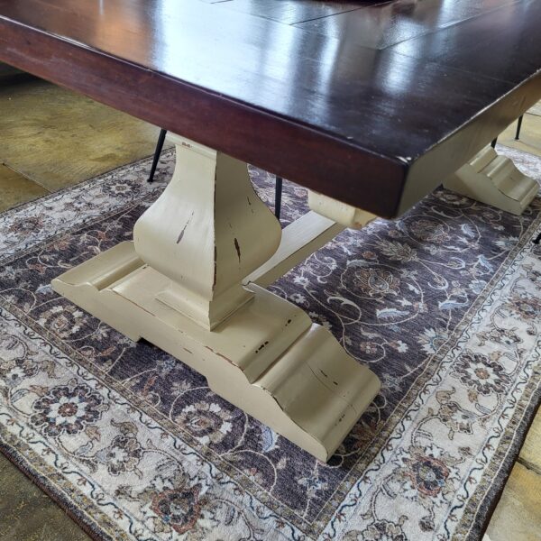 bramble transitional dining table