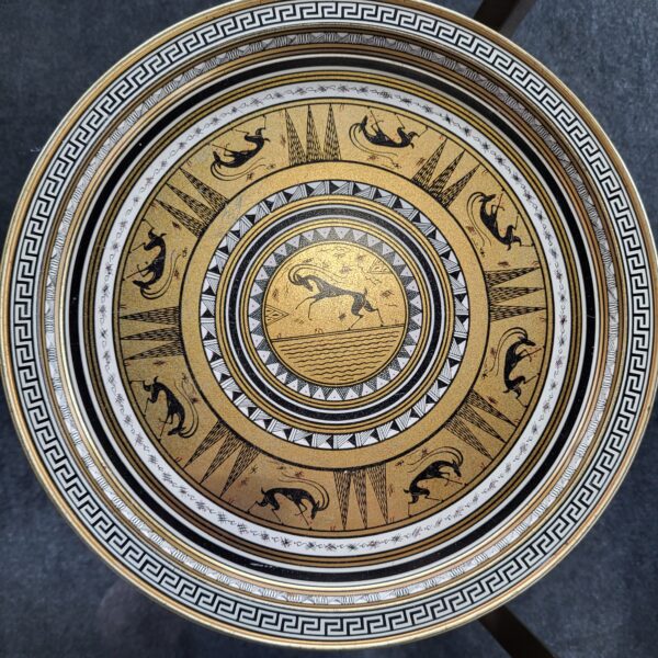 grecian metal tray