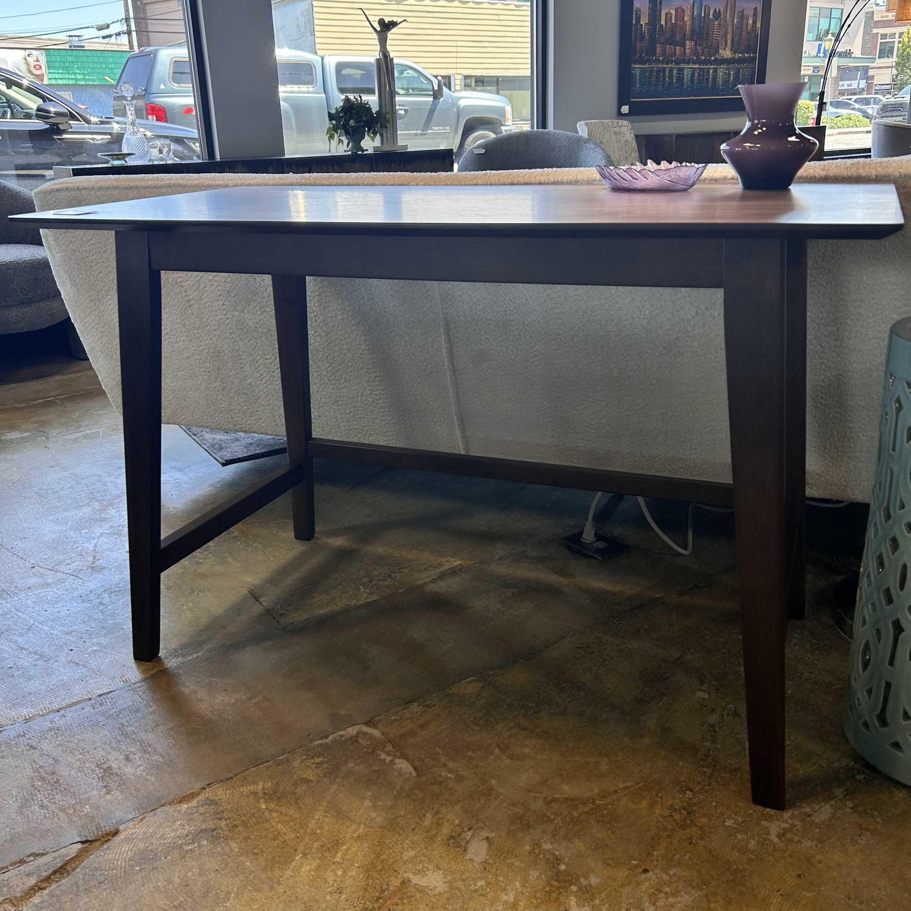 WALNUT DESK - Monroe Consignment