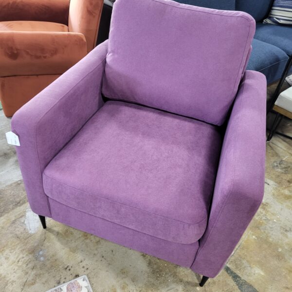 mod purple chair