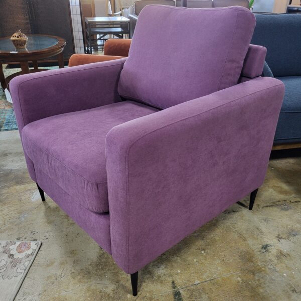 mod purple chair