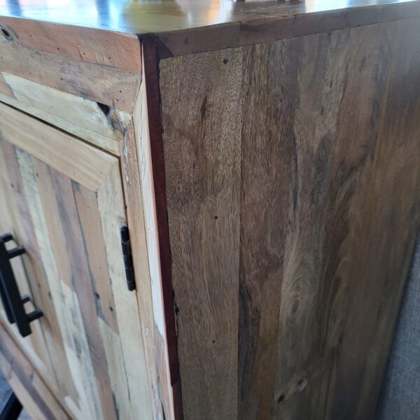 uptown rustic 2 door cabinet