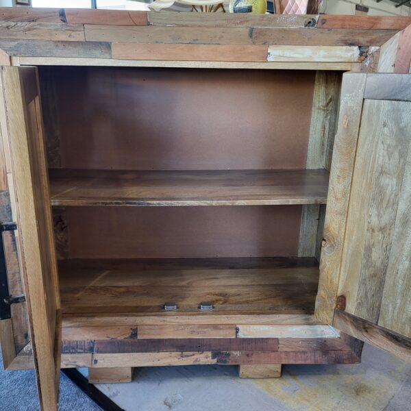 uptown rustic 2 door cabinet