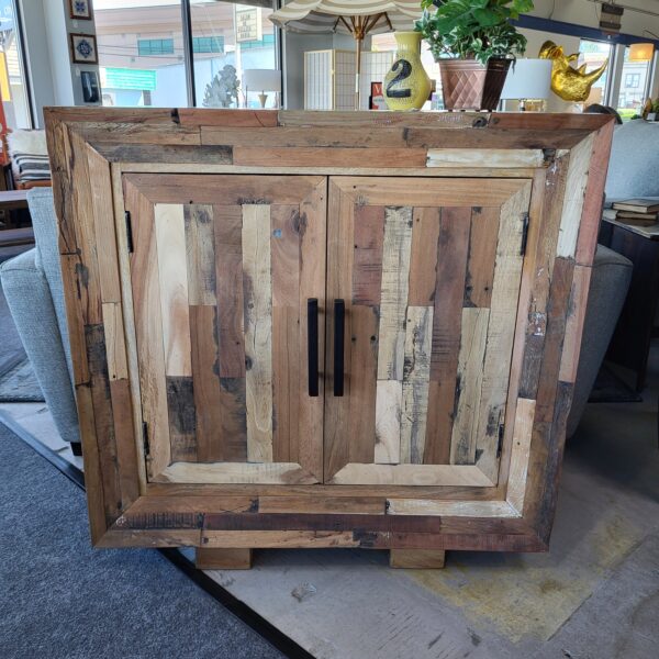 uptown rustic 2 door cabinet