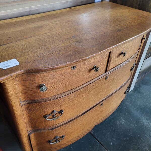 vintage oak chest