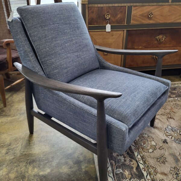 denim arm chair