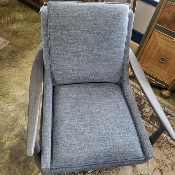 denim arm chair