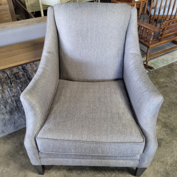 grey accent chair