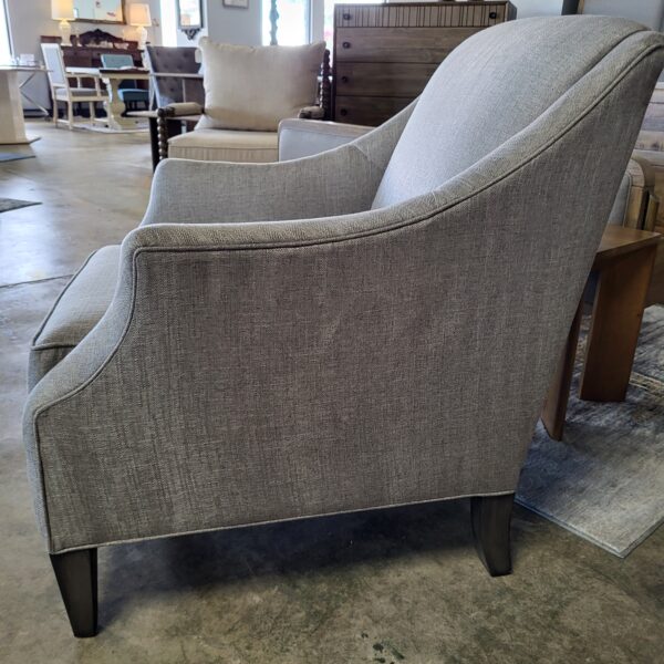 grey accent chair