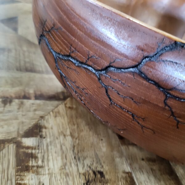 local maker scalloped bowl