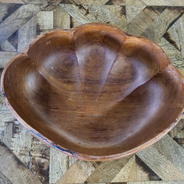 local maker scalloped bowl