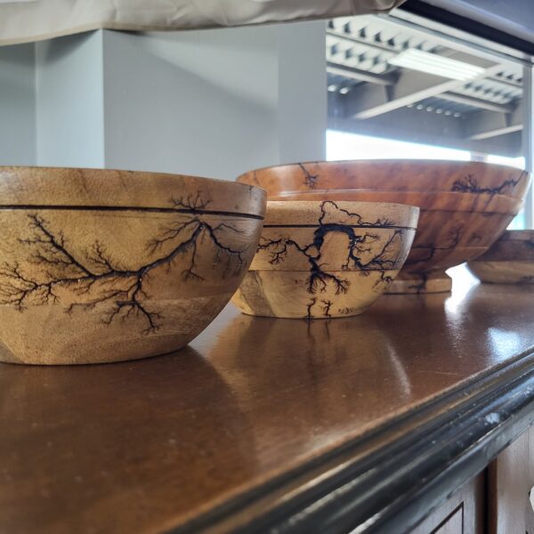 local maker wood bowl