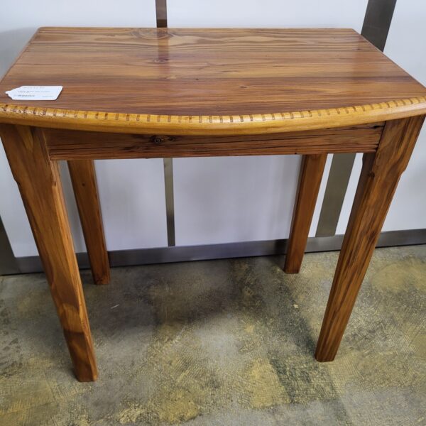 local made pine accent table