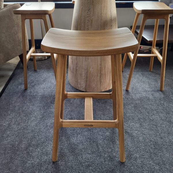 light oak stool