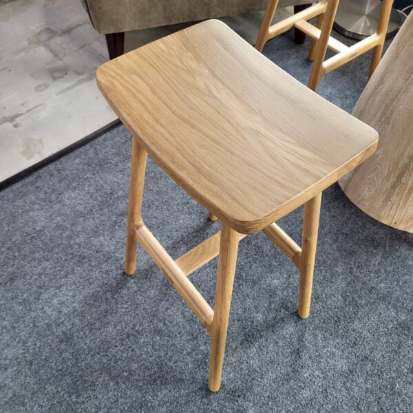 light oak stool