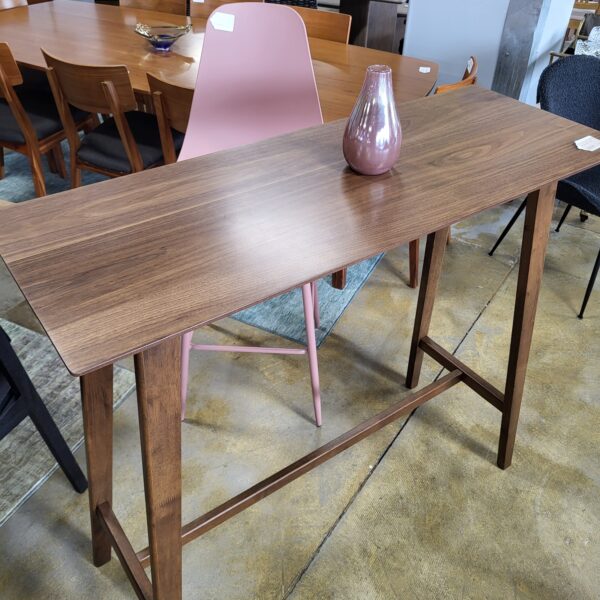 rectangular top bar table