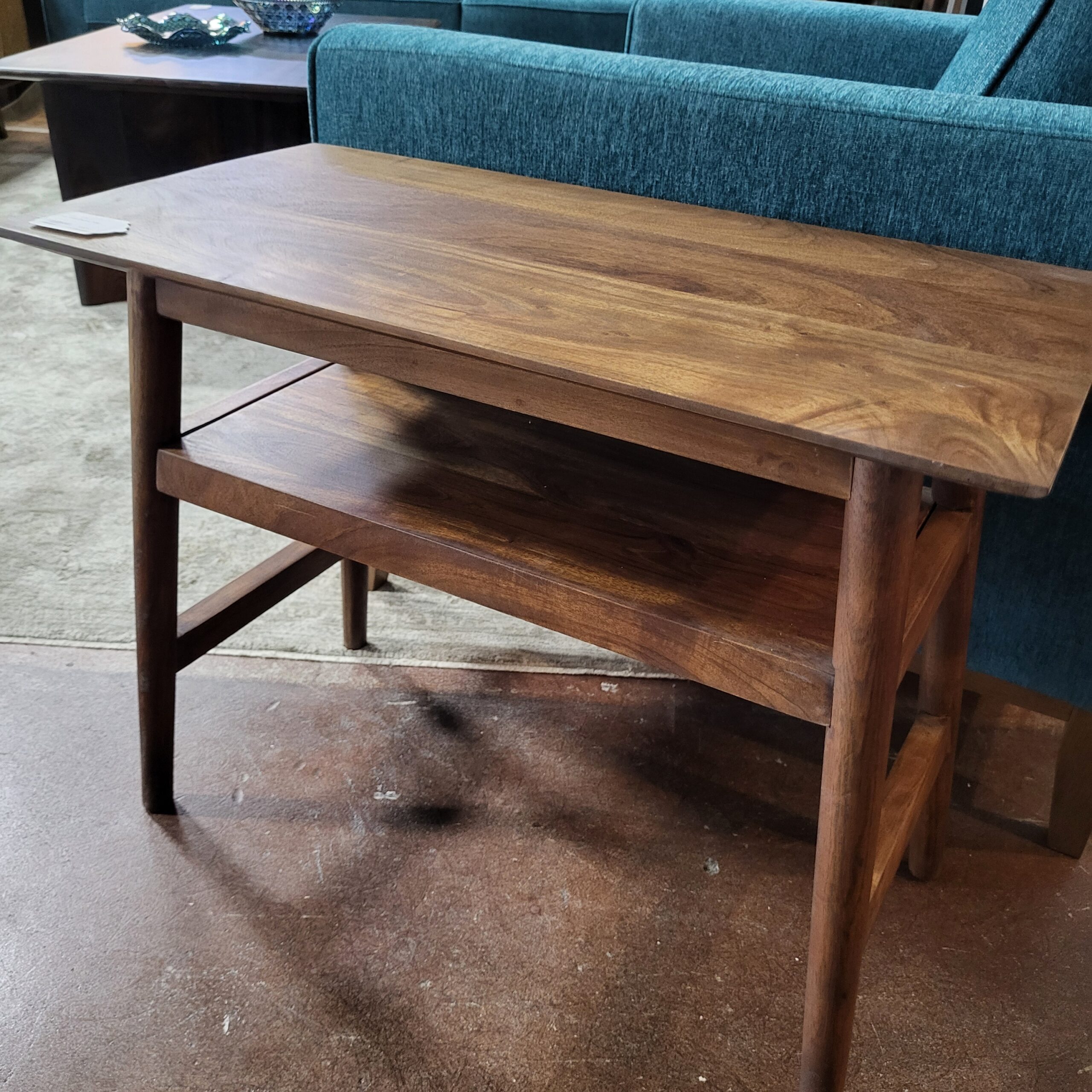 dark acacia recliner table