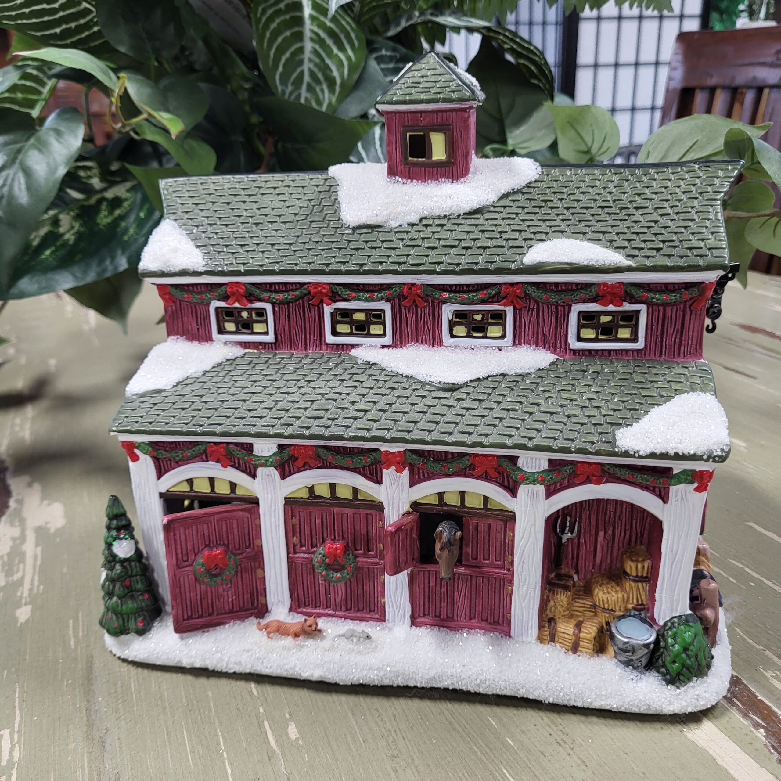 xmas village house