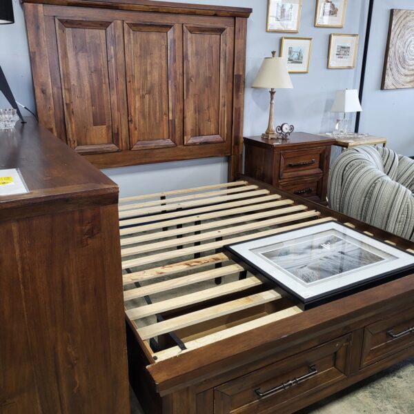 ashley royard queen storage bed