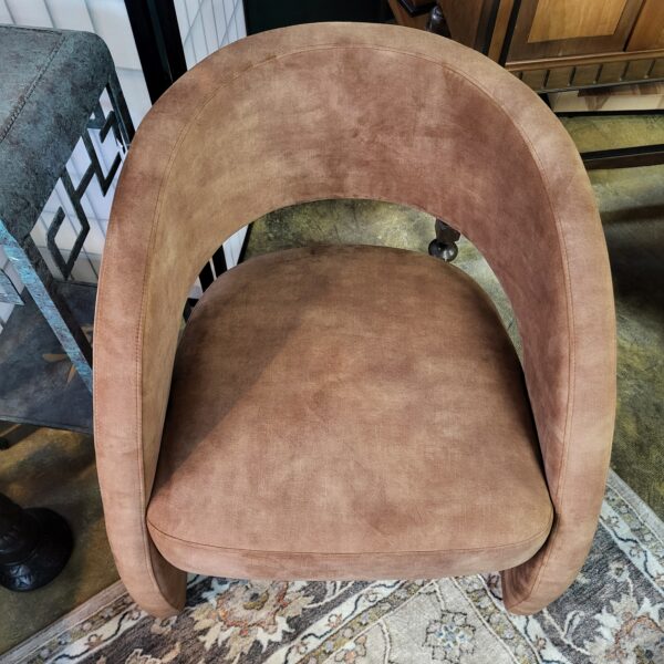 kardiel camel mod accent chair